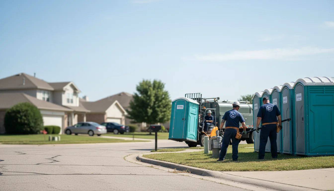 Porta Potty Rental in Versailles, IL near me